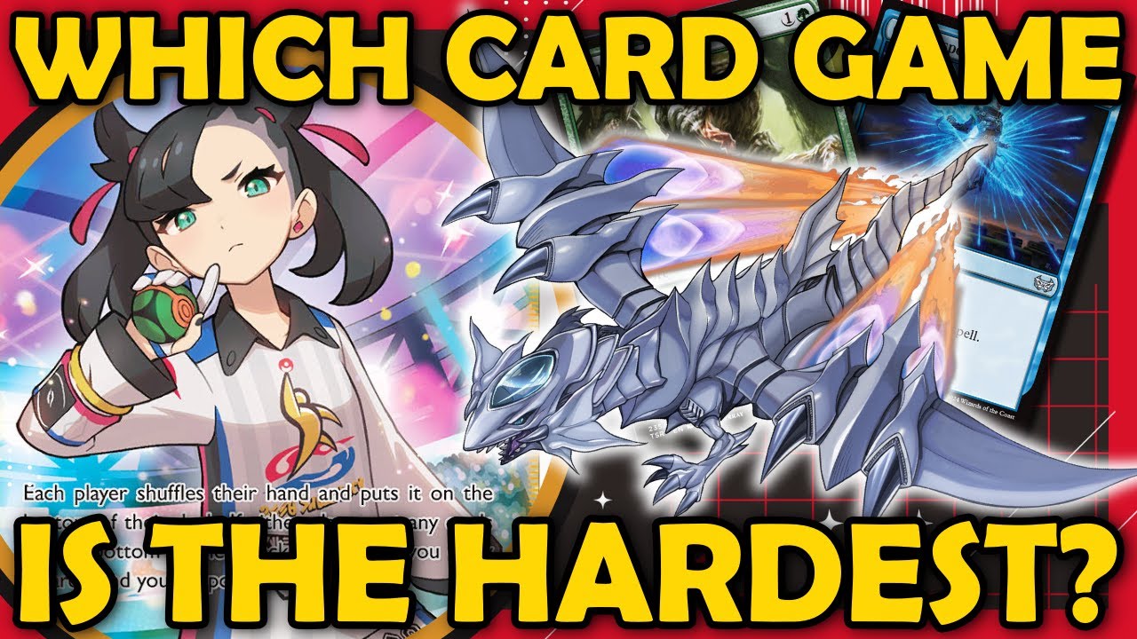 Which Card Game Is Actually The Hardest To Play? (Yugioh, Magic, and Pokemon)