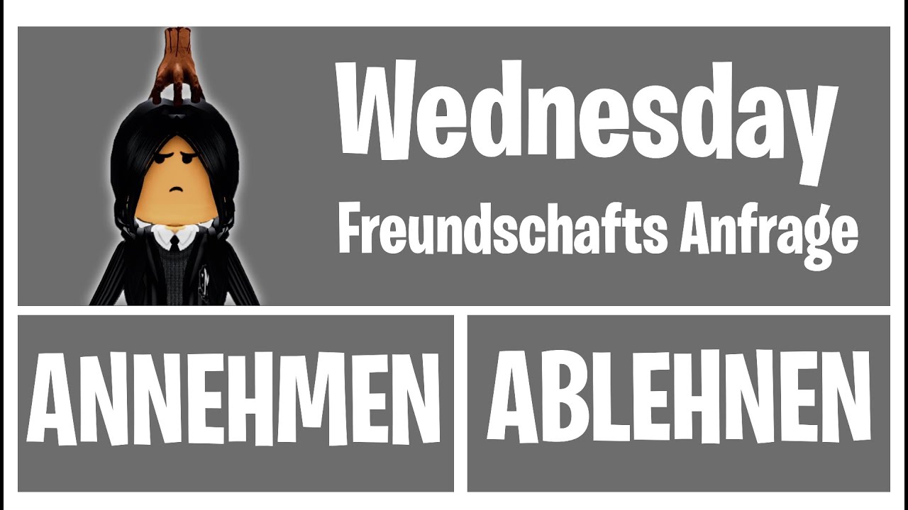 NIMM NIEMALS WEDNESDAY ANFRAGE AN in BROOKHAVEN! (Roblox Brookhaven 🏡RP | Story Deutsch)