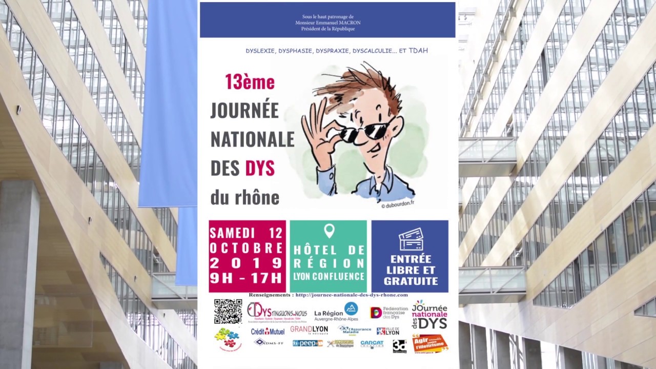 Journ&eacute;e Nationale des DYS du Rh&ocirc;ne 2019
