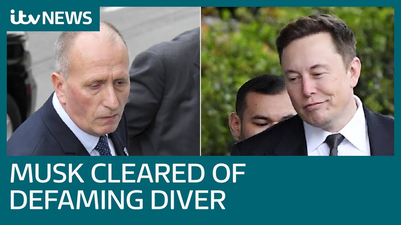 Elon Musk cleared of defaming British cave explorer | ITV News