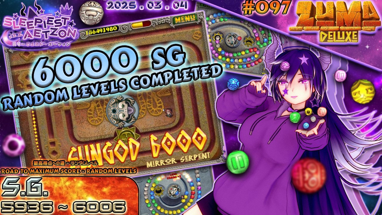 6000 Random Completed | Random SG 5936 ~ 6006 | Aetzon's ZD RTMS Random Levels #097