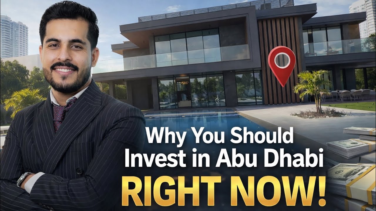Why You Should Invest in Abu Dhabi Real Estate RIGHT NOW | Luxury Villas & 50-50 Payment Plan