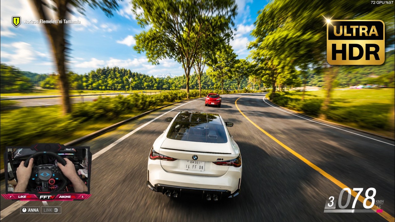 BMW 2021 431 KW | Forza Horizon 6 | Logitech G29