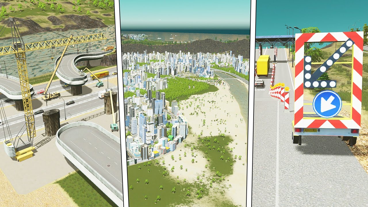 300.000 Einwohner , schönste Stadt die ich je gesehen habe | Map Check Cities Skylines