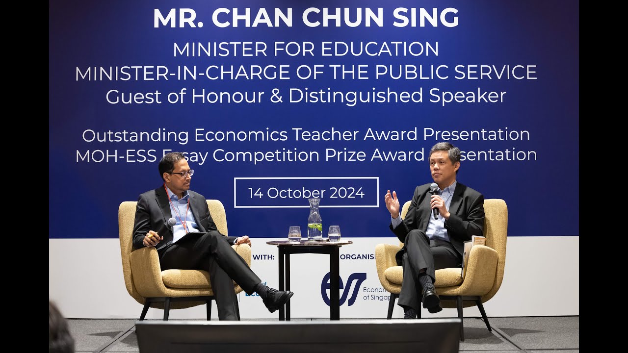 Fireside Chat: Minister Chan Chun Sing, chaired by Dr. Prakash Kannan