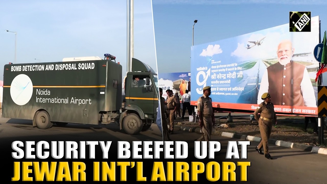 PM Modi all set to inaugurate Phase -1 of Noida International Airport at Jewar, security heightened