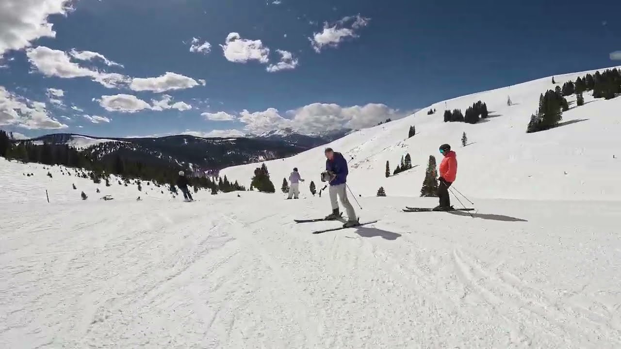 skiing in vail, colorado