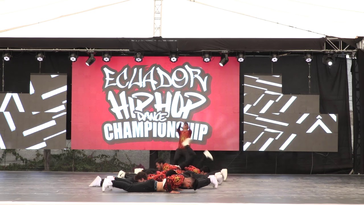 ECUADOR HIP HOP DANCE CHAMPIONSHIP 2017/TANZ REGENS/ ADULT/PLATA