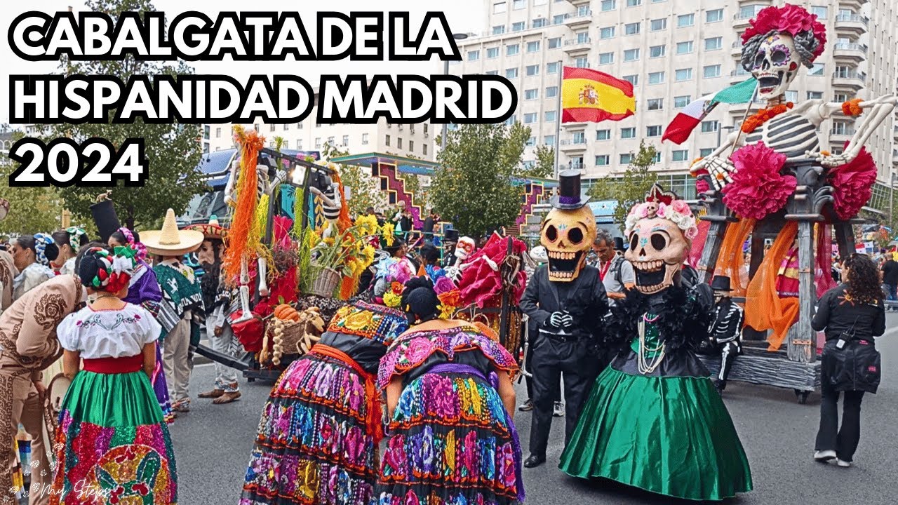 Preparación: Cabalgata de la Hispanidad 2024, Madrid (2) | Preparation: Hispanicity Parade 2024