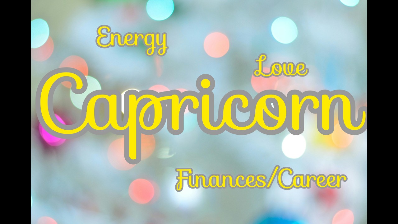 ♑️ Capricorn - ✨FULL General Reading✨-  Energy🧿,Love💕, Finances/Career💰(timestamped)