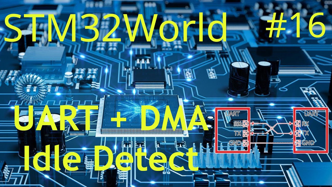 Учебник STM32 №16 — Приём UART (DMA и обнаружение простоя)