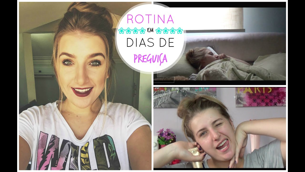 MINHA ROTINA EM DIAS DE PREGUIÇA | Lazy Day
