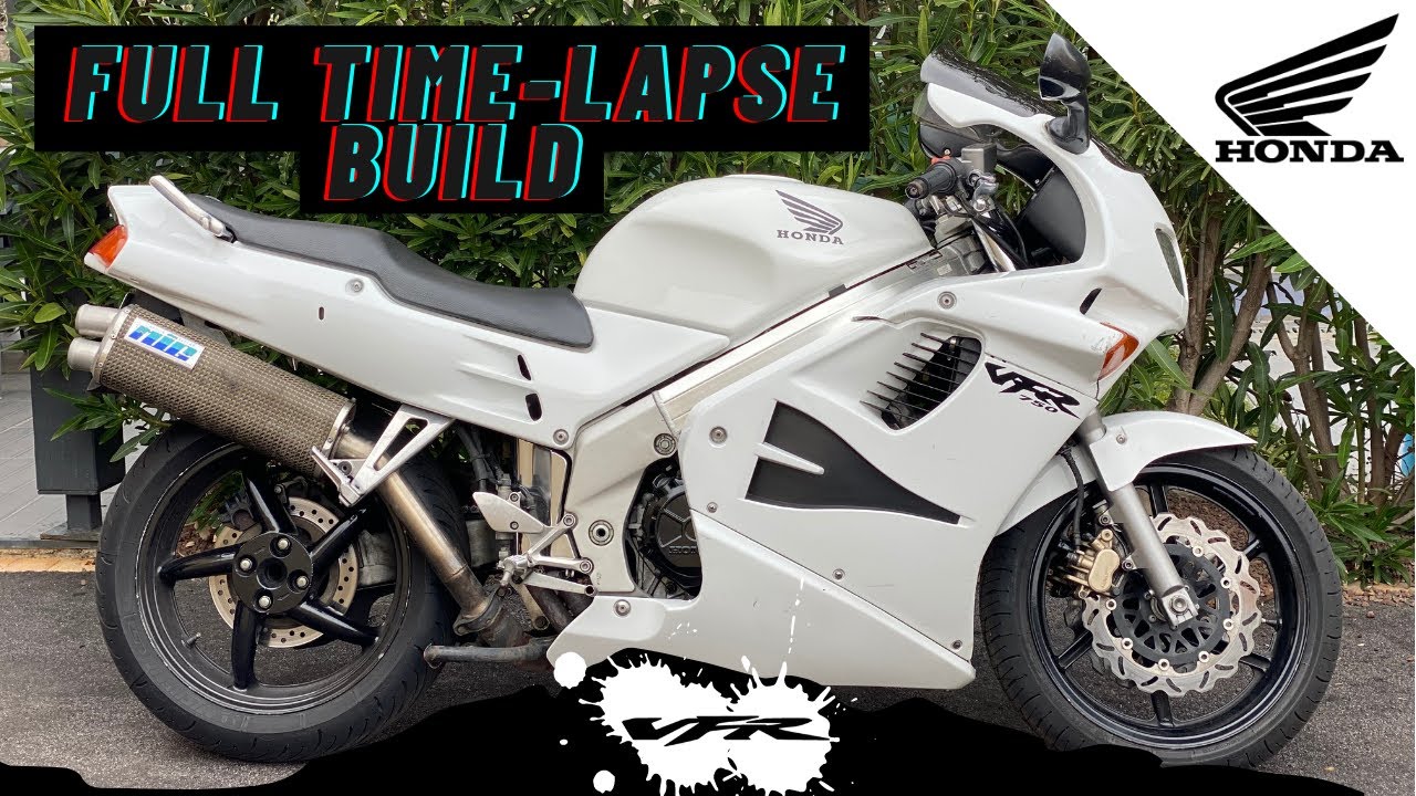 Honda VFR 750 restauration full time-lapse build (RC36)