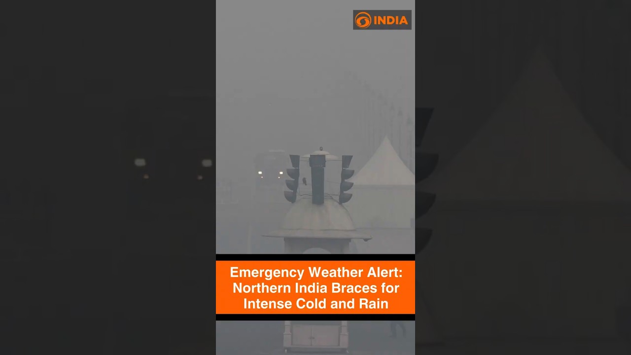 Emergency Weather Alert: Northern India Braces for Intense Cold and Rain