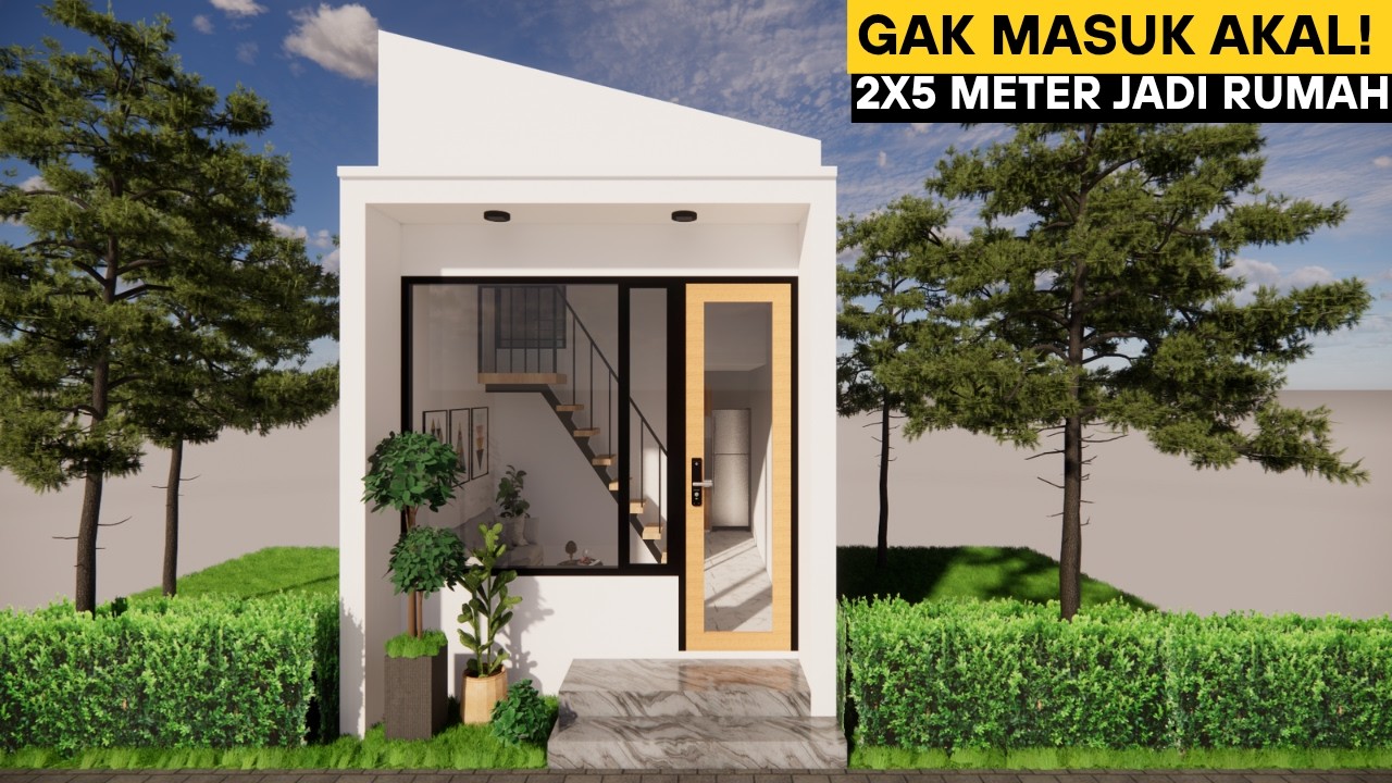 ‎Ini Mustahil ! Ukuran 2x4 Meter Bisa Jadi Rumah ?