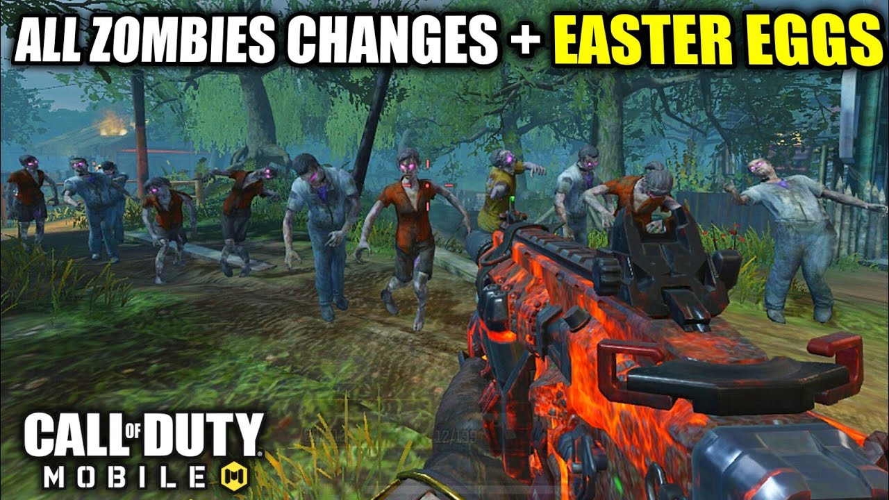 *NEW* 16 Zombies Changes & Updates + 4 Easter Egg Guides! Codm Season 9!