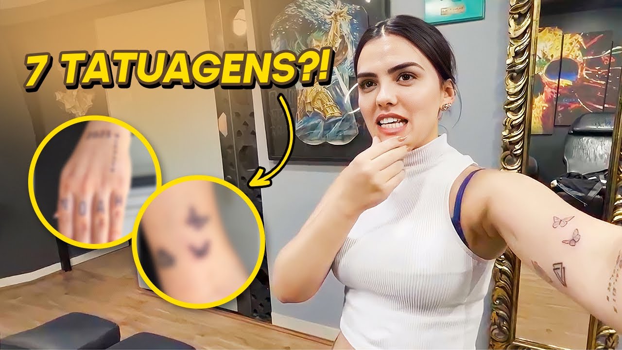 FIZ 7 TATUAGENS DE UMA VEZ E CONVENCI MEU PRIMO DE FAZER UMA TAMBÉM