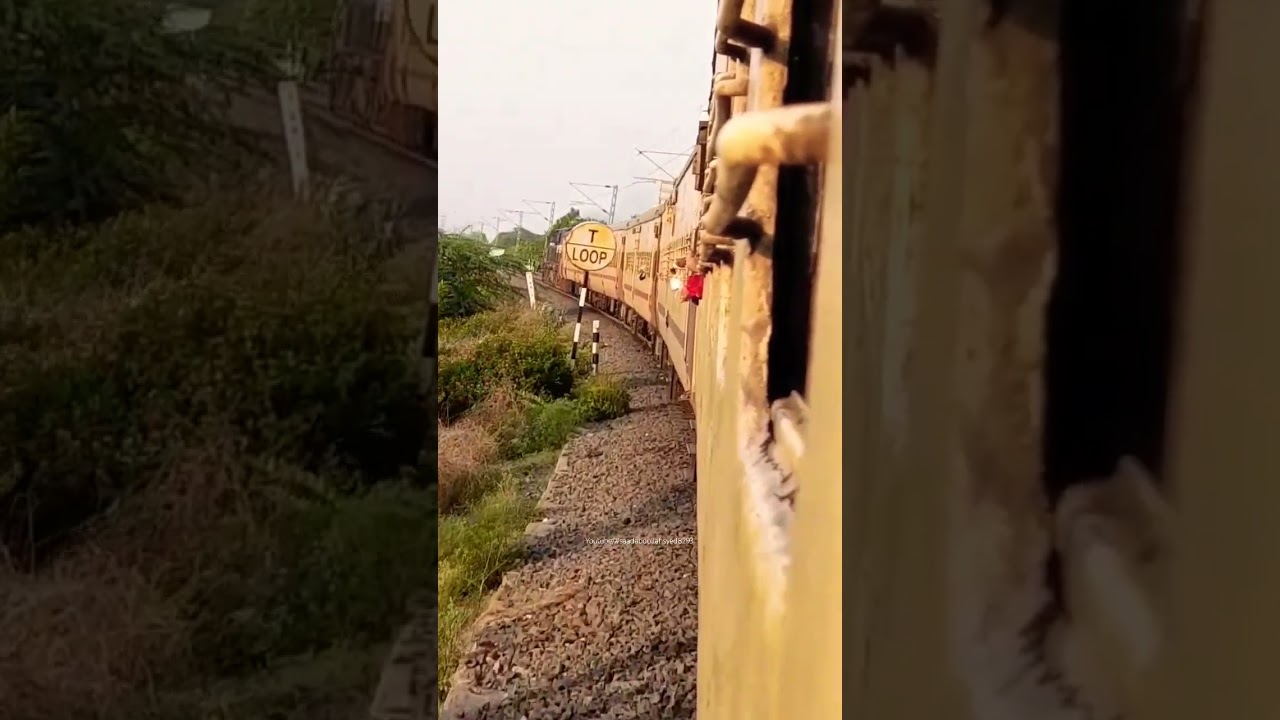 Hyderabad purna Express #saadabdullahsyed8293