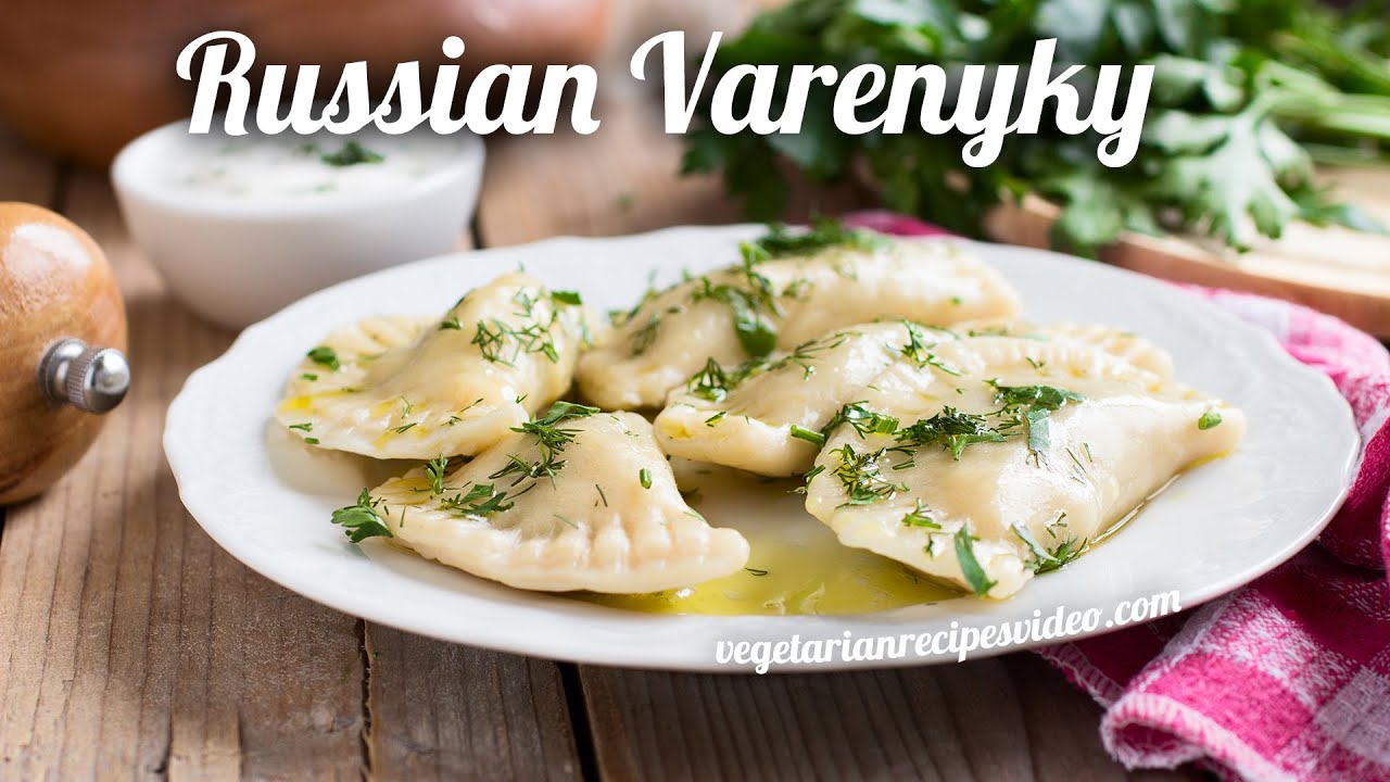 Russian Varenyky with Potatoes | Stuffed Vegan Dumplings Recipe