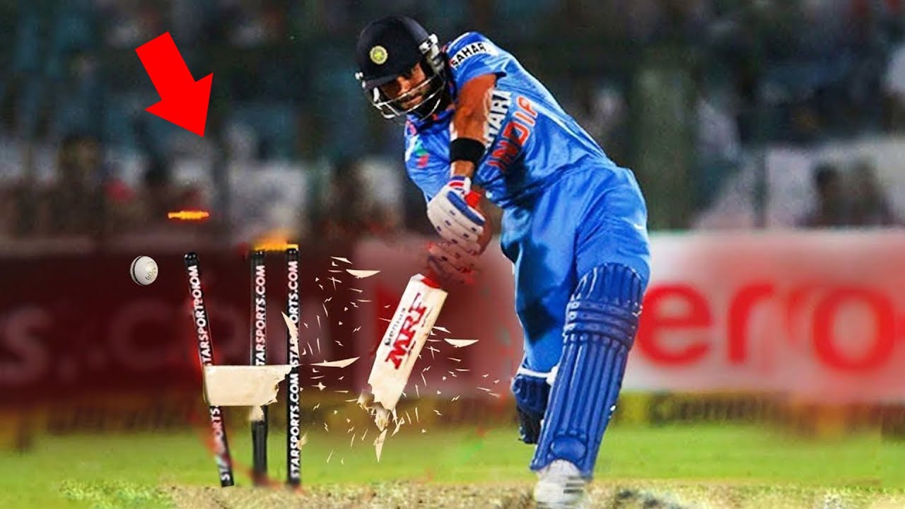 20 Bats Broken By Fast Bowlers In Cricket 😲