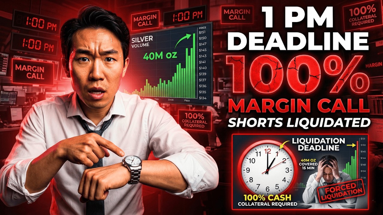 FORCED LIQUIDATION: 100% Margin Call on Silver Shorts — Covering Panic RIGHT NOW (1 PM Today)