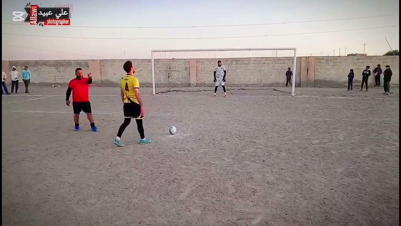 فوز فريق الاتفاق الحلابسة ع فريق الصقور بركلات الترجيح بنتيجة 5-4 