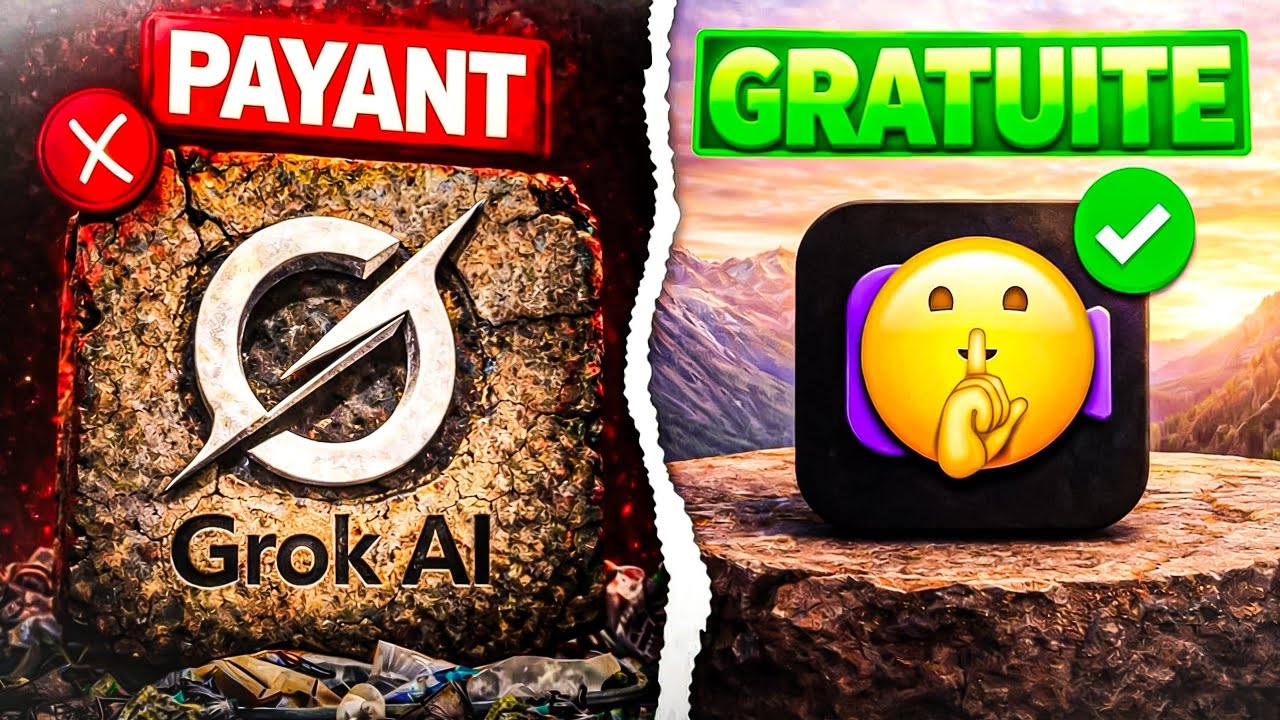 😱 Ils ont bloqu&eacute; Grok&hellip; MAIS voici l&rsquo;alternative GRATUITE !