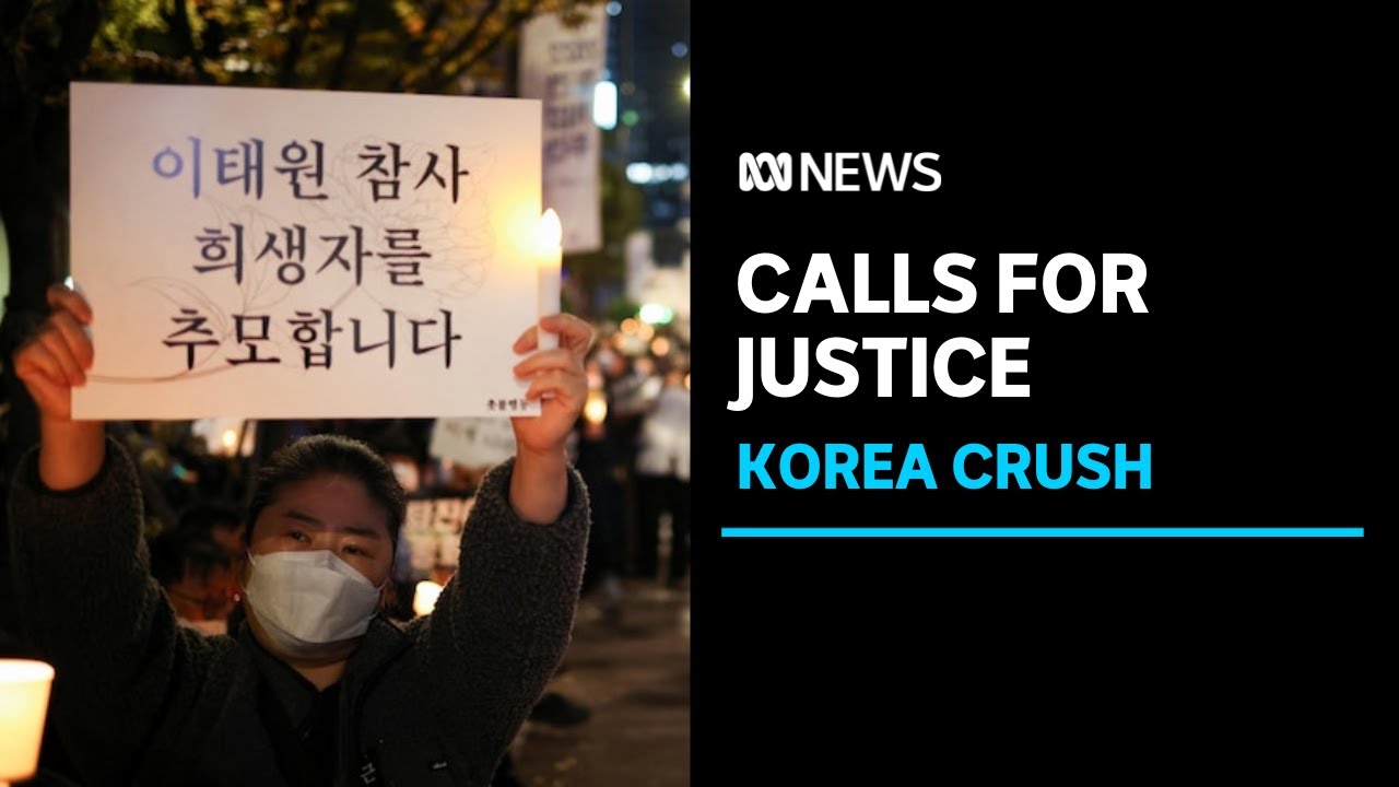 Fury grows in South Korea over the deadly Halloween crowd crush | ABC News