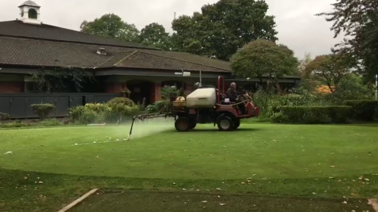 Greens maintenance week at Branston Golf and Country Club