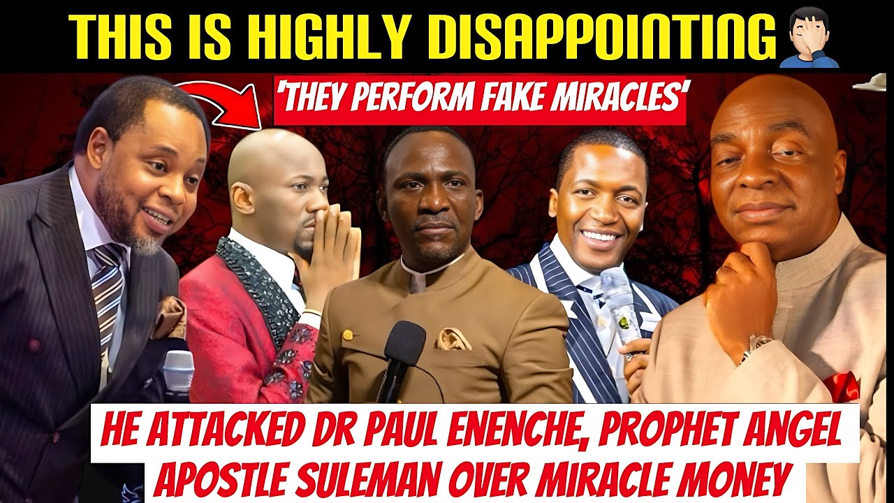 BREAKING‼️Bishop Oyedepo Son Attacks❌Dr Paul Enenche,Uebert Angel, Aps Suleman On Miracle Money😳