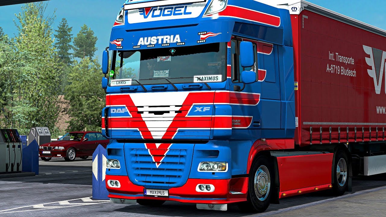 ETS2 VÖGEL TRANSPORTE - Mit dem DAF XF 105 durch Polen [#1377] EURO TRUCK SIMULATOR 2
