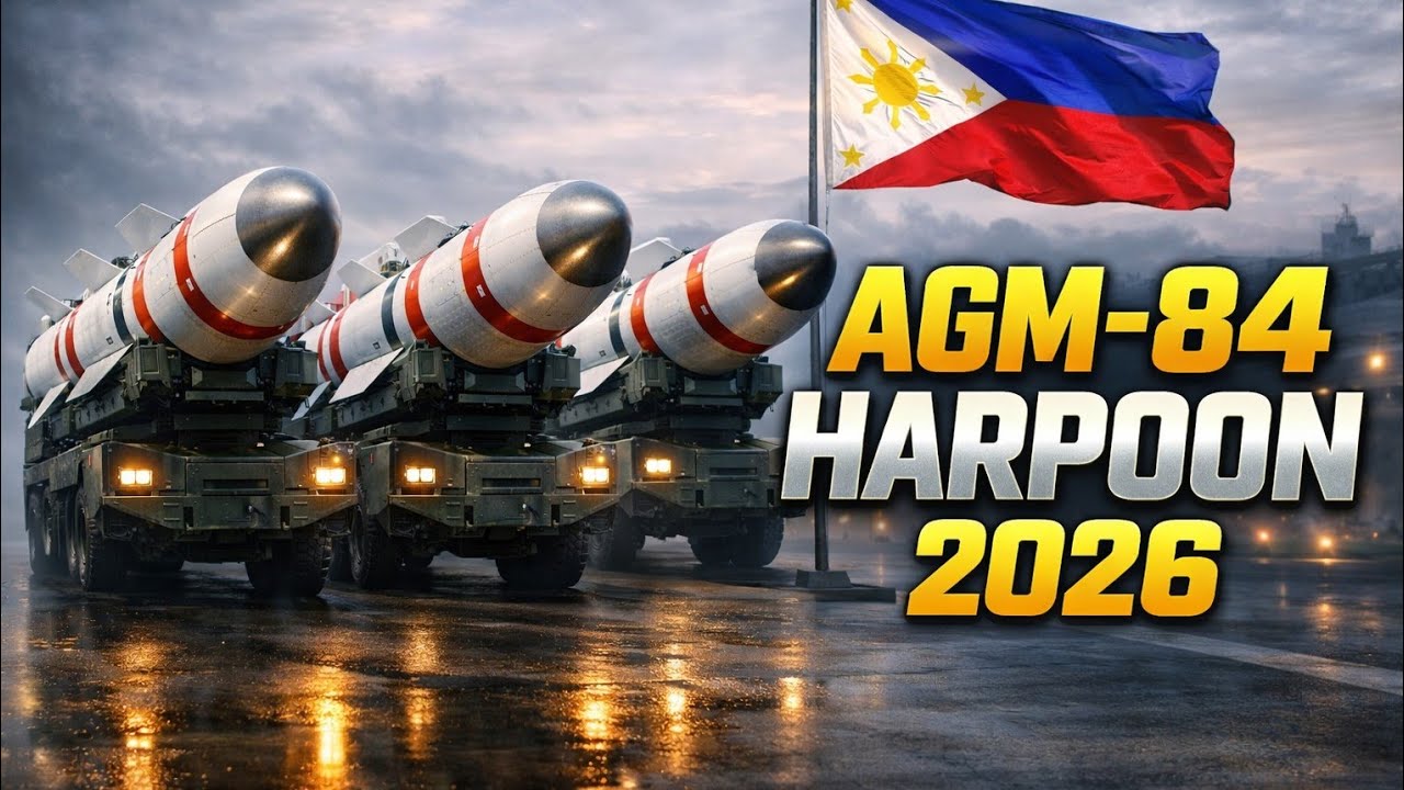 2026 AGM-84 Harpoon Missile | Pinakamapanganib na Anti-Ship Weapon sa Mundo | Defense Drive