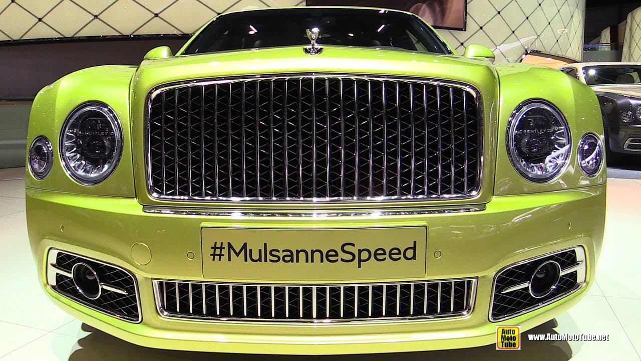 2017 Bentley Mulsanne Speed - Exterior and Interior Walkaround - Debut at 2016 Geneva Motor Show