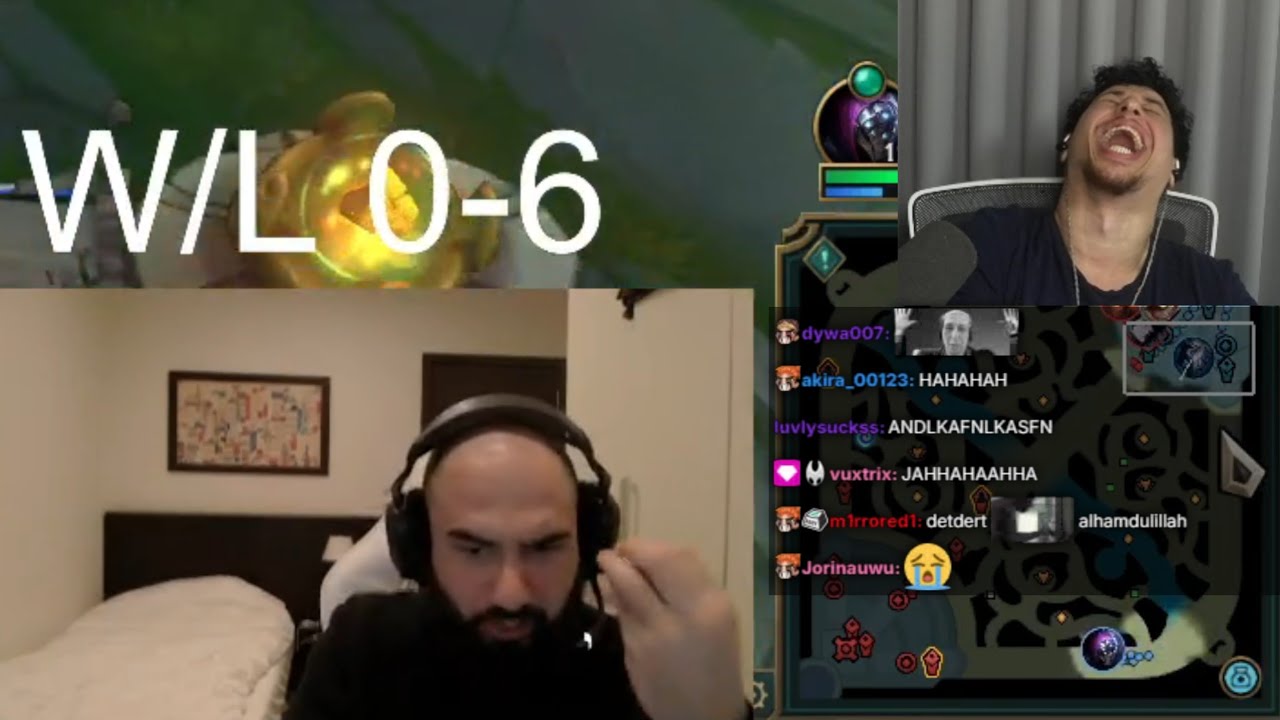 (5/5) humzh tries not to laugh while watching detdert normally but fails miserably