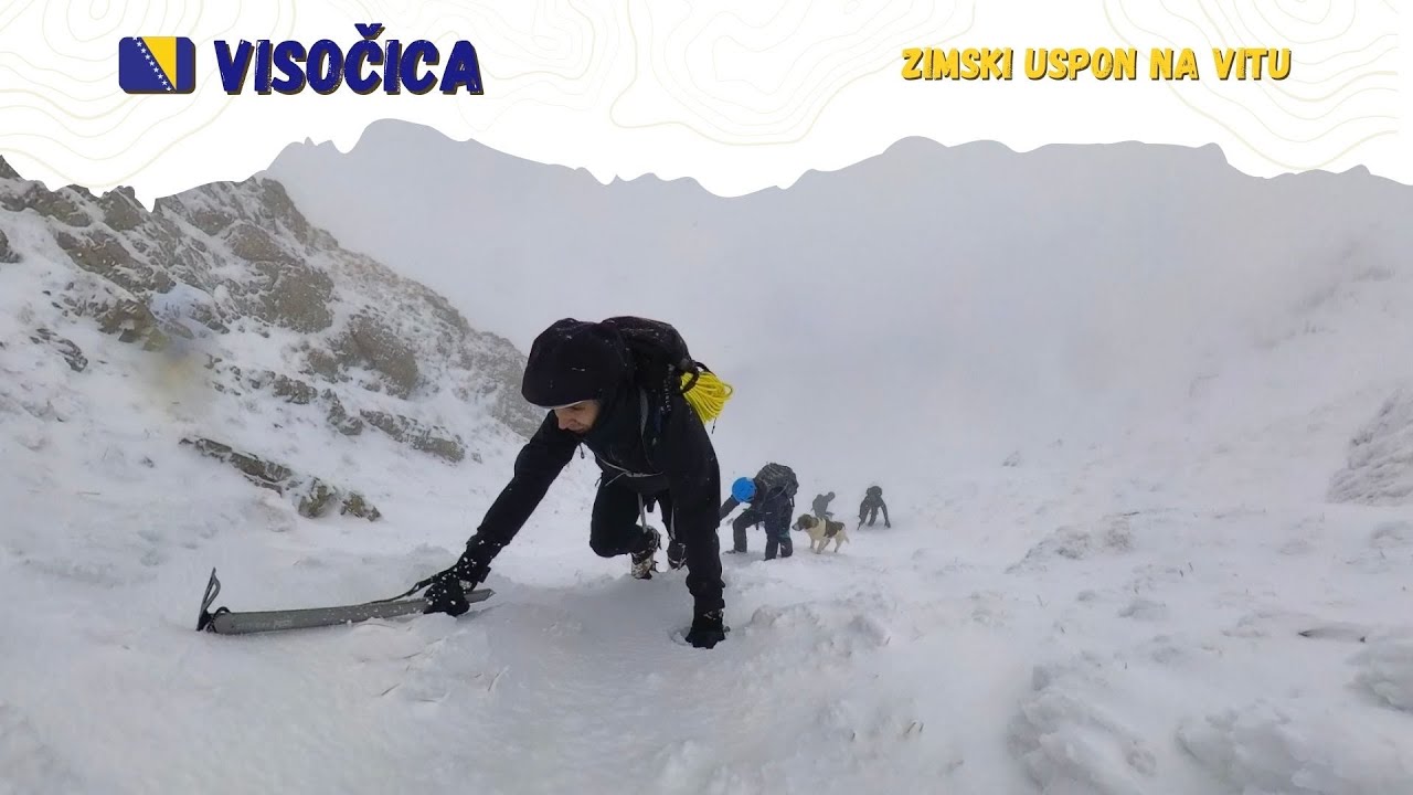 Visočica | Zimski uspon na Vitu