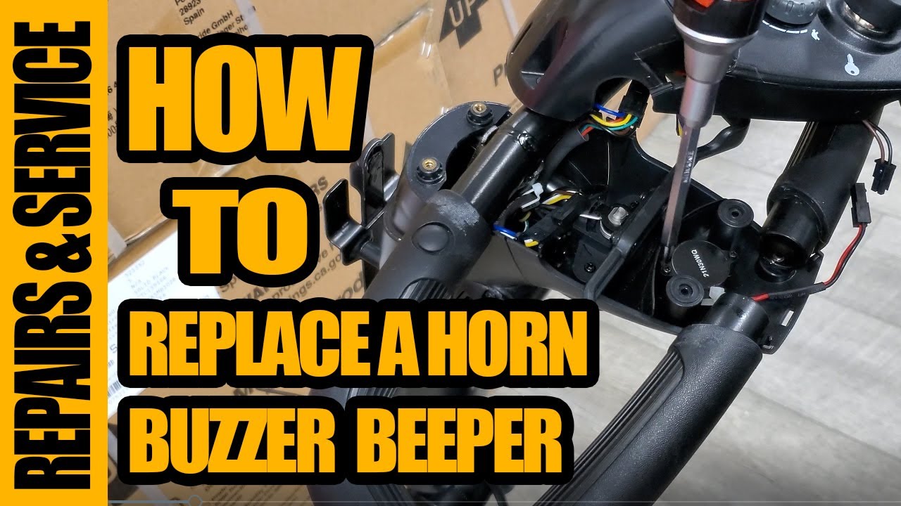 🛠 How To Replace The Horn Buzzer Beeper On A Mobility Scooter