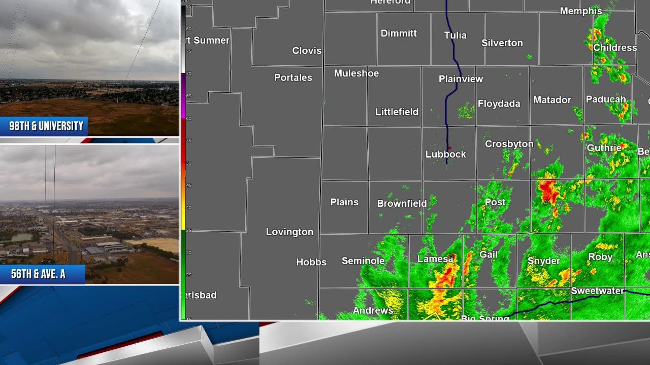 Lubbock weather update - Severe thunderstorm watch issued