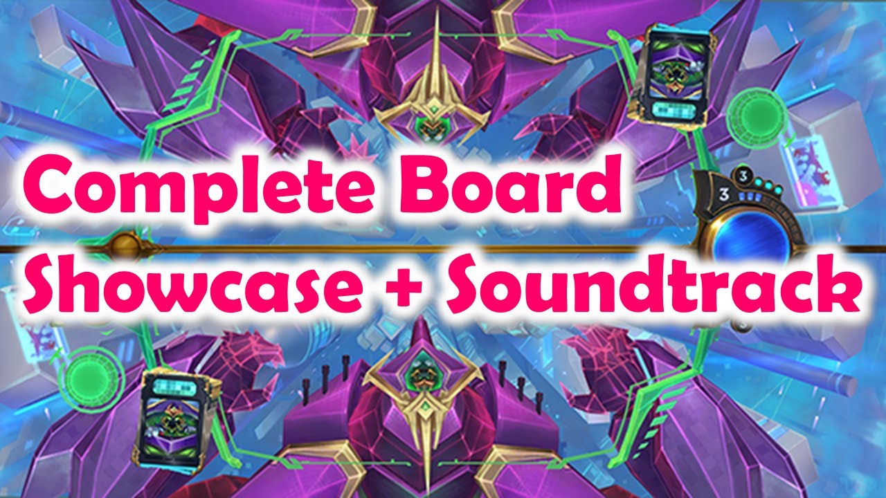 The Final Stage Board Showcase w/ Soundtrack & Interactive Elements! | Legends of Runeterra (LoR)