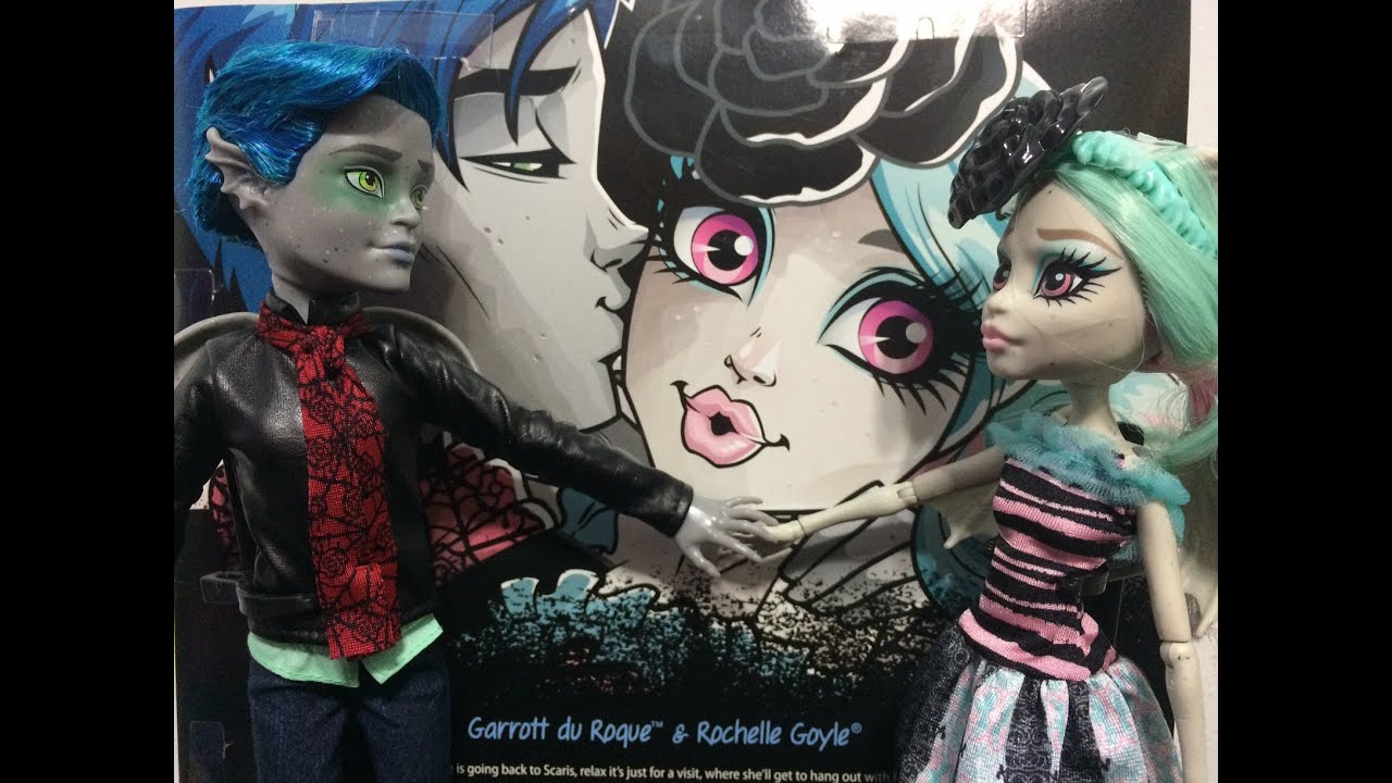 Garrott Du Roque and Rochelle Goyle Love in Scaris Two Pack Review - Monster Exchange Monster High