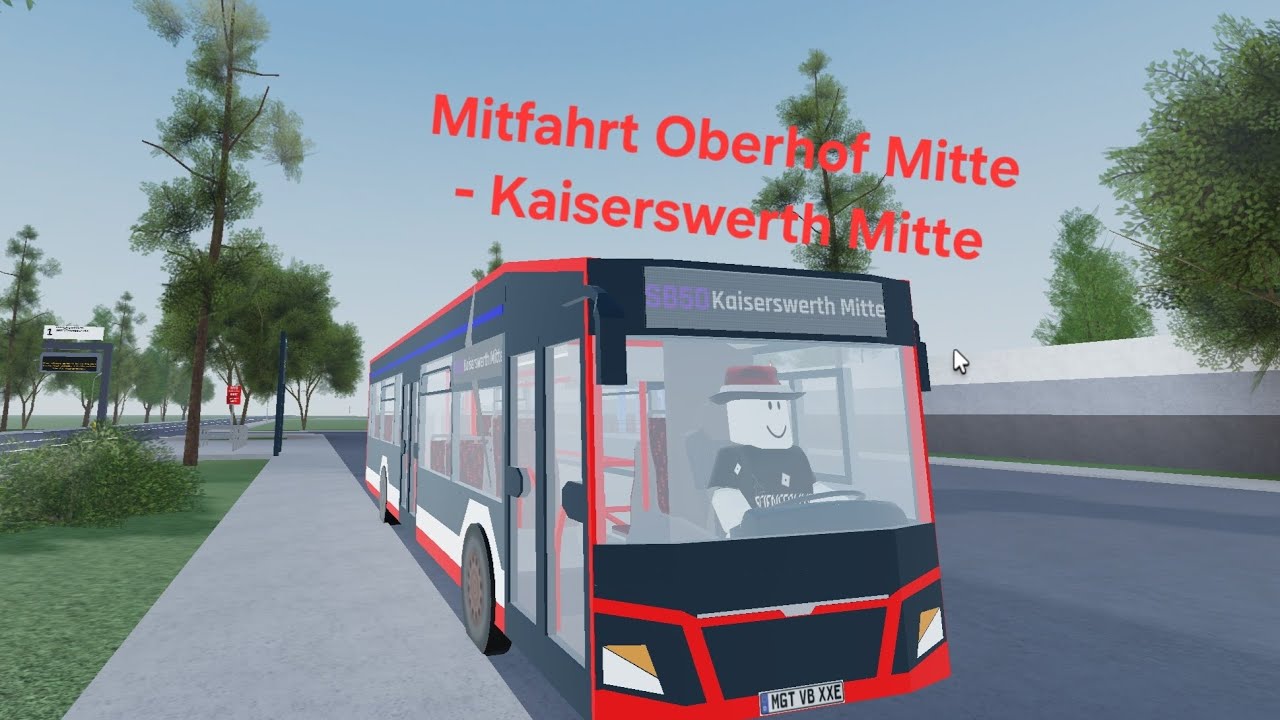 Mitfahrt SB50 Oberhof Mitte - Kaiserswerth Mitte (Roblox)