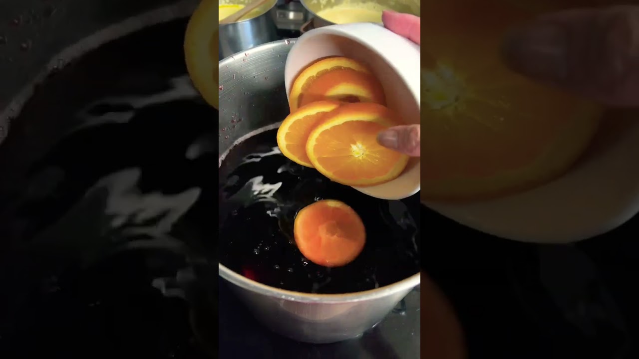 Would You Like This HOT WINE For Christmas? ❄️ | Hot Wine Recipe #shorts