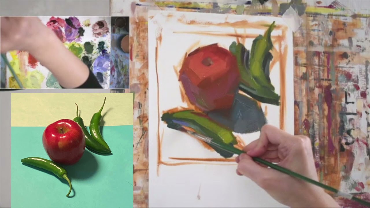 Oil Painting Demo by Sarah Sedwick: Time Lapse of a 20 Minute Painting