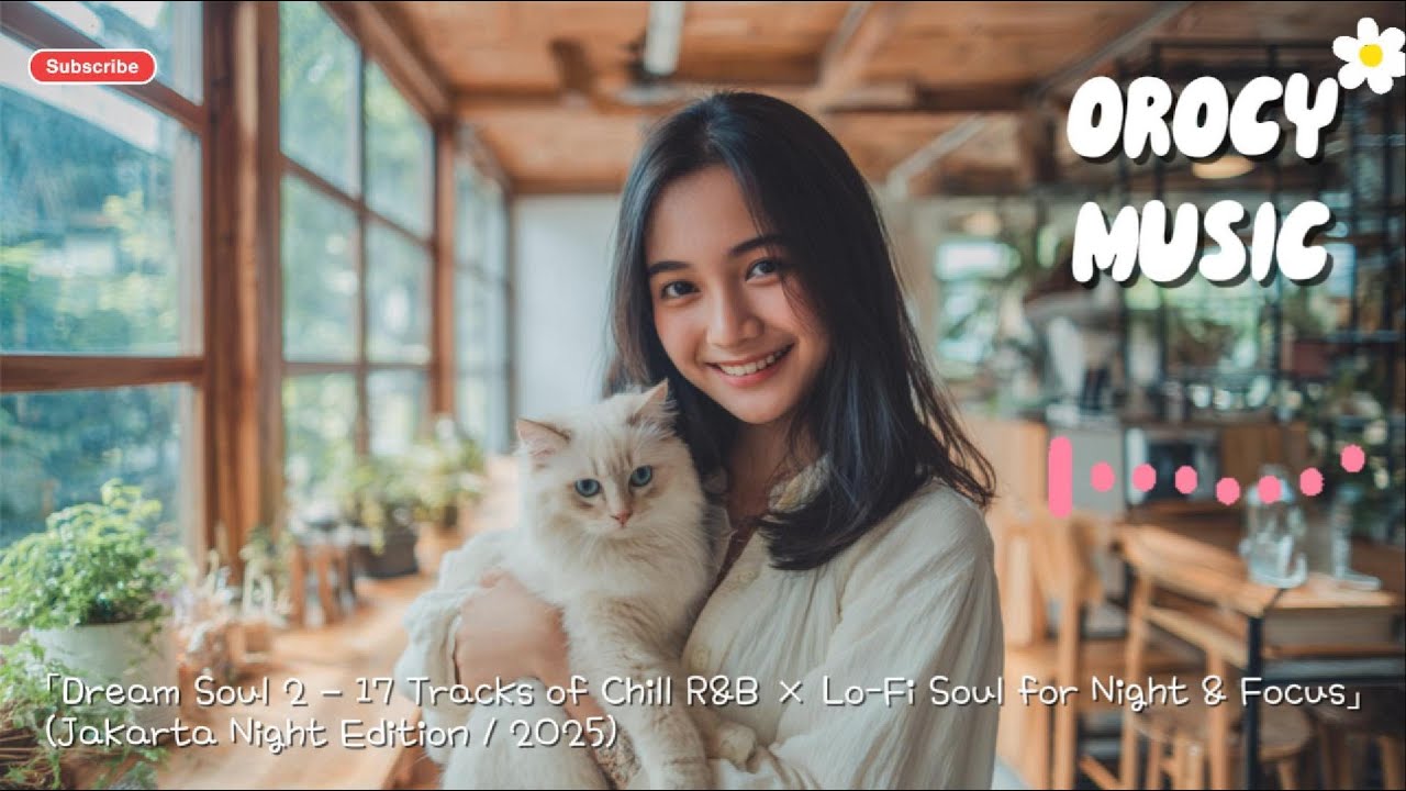 1025「Dream Soul 2 – 17 Tracks of Chill R&B × Lo-Fi Soul for Night & Focus」(Jakarta Night Edition /