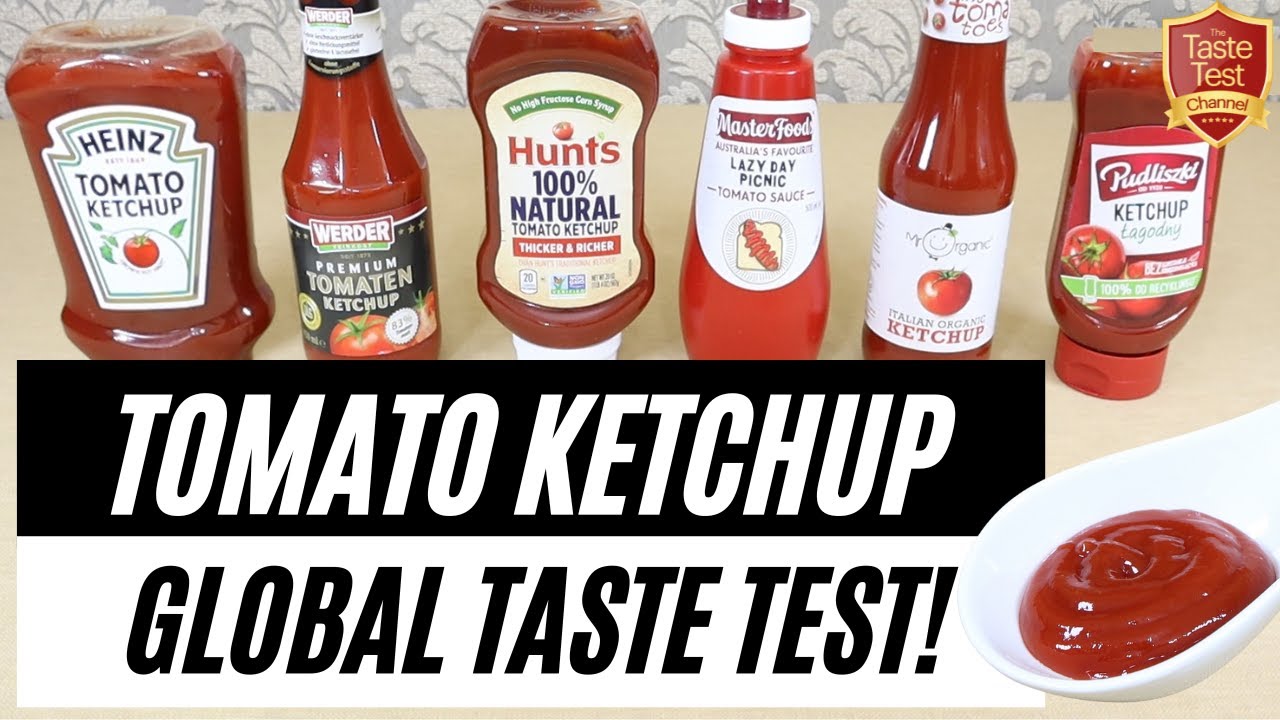 TOMATO KETCHUP TASTE TEST & FUN FACTS! | Is this the World's Best Ketchup? | Heinz versus the World.