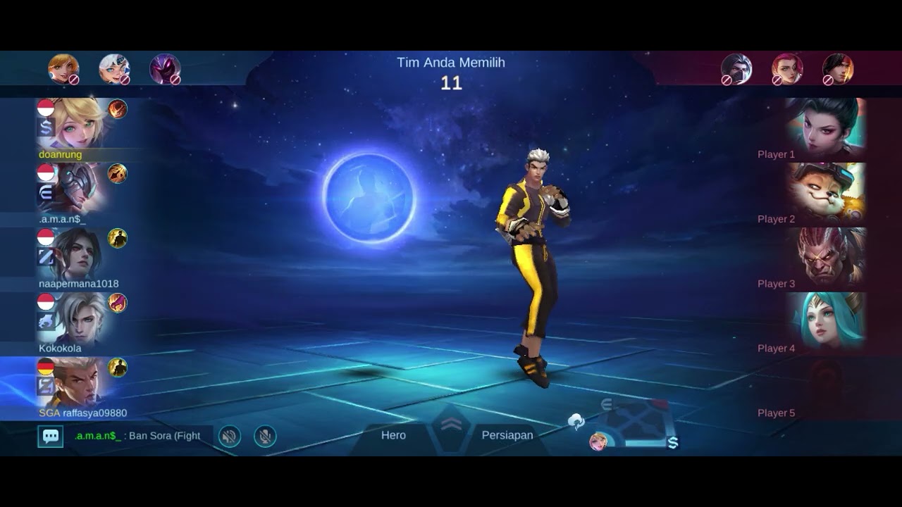 Sudah lama gak main game mobile legends malah kalah main mobile legends| gamer doanrung15 