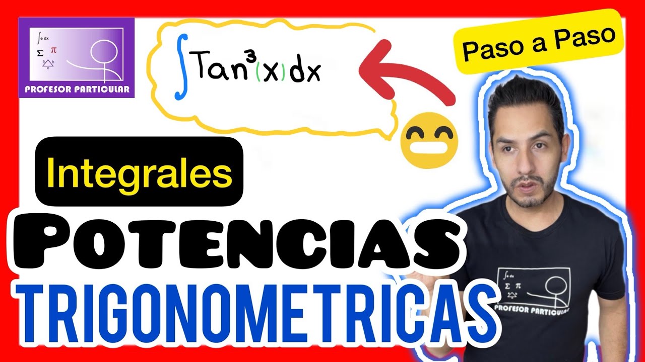 ✅​INTEGRALES de POTENCIAS Trigonométricas Ejercicios [𝘽𝙞𝙚𝙣 𝙀𝙭𝙥𝙡𝙞𝙘𝙖𝙙𝙤😎​🫵​💯​]Cálculo Integral