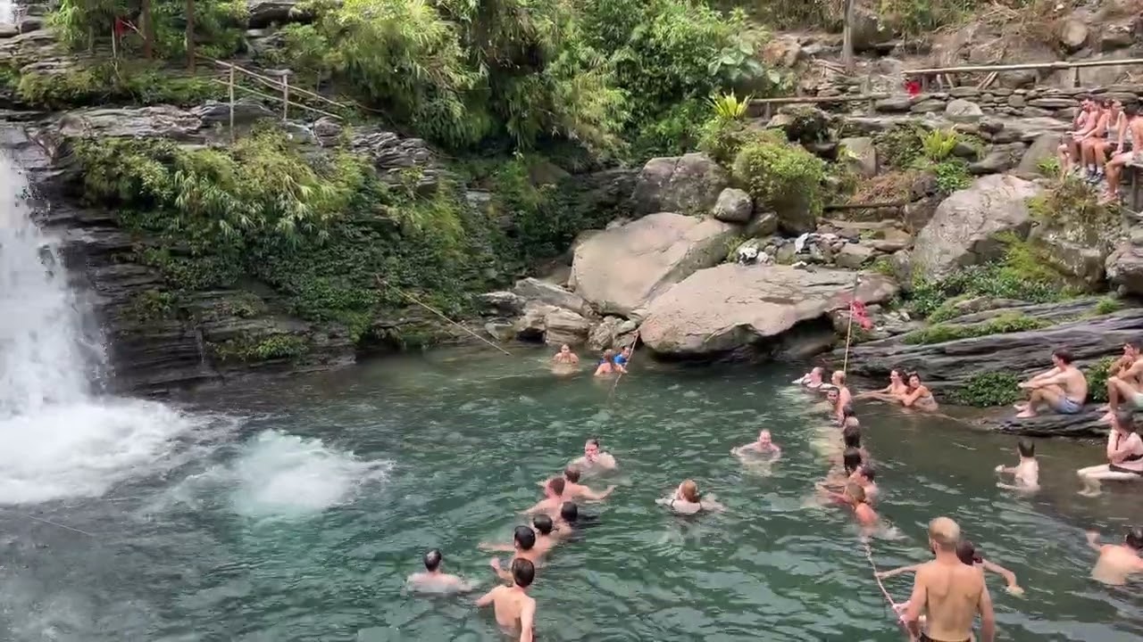 Angel Bikini Jumping Waterfall 2025 New