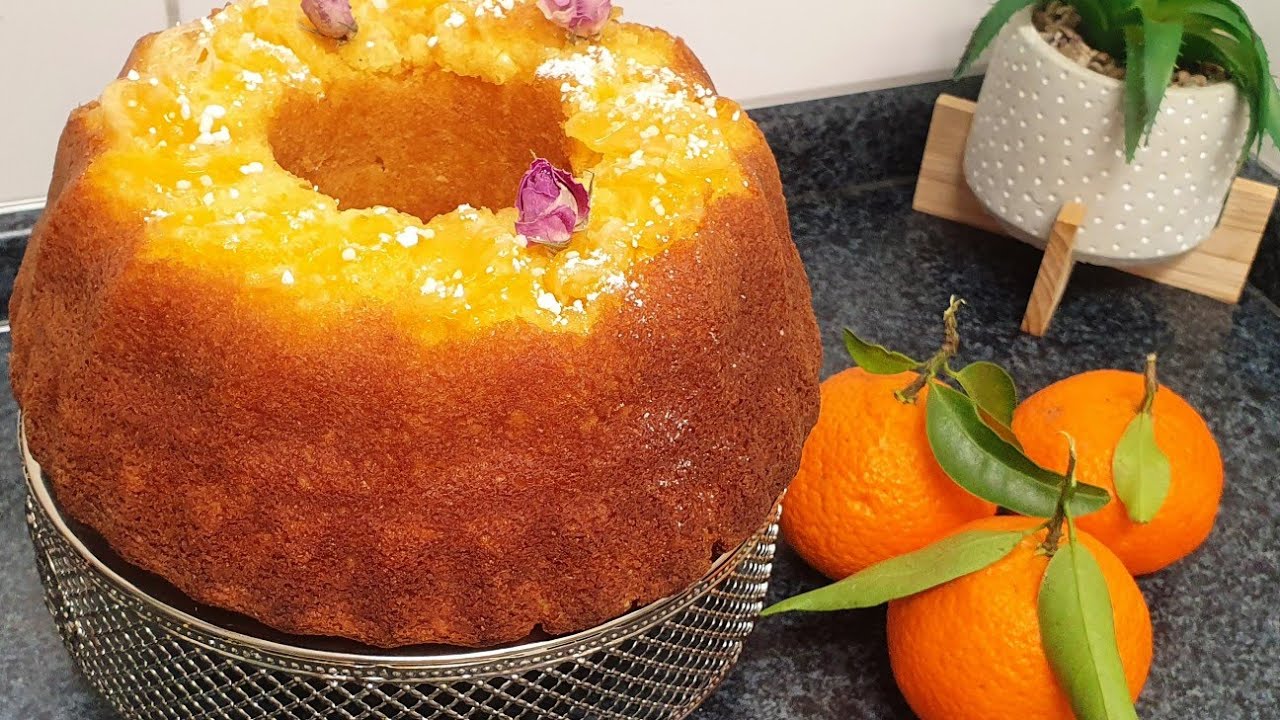 كيكة البرتقال المكسيكية رائعة غتنسيكم من جميع الكيكات 🍊🍊