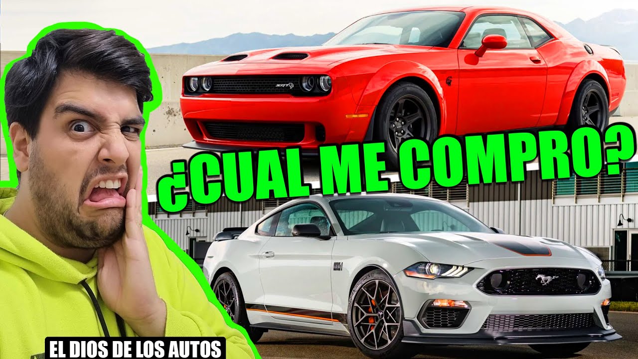 PREGUNTA PARA MACHOS: &iquest;MUSTANG O CHALLENGER?
