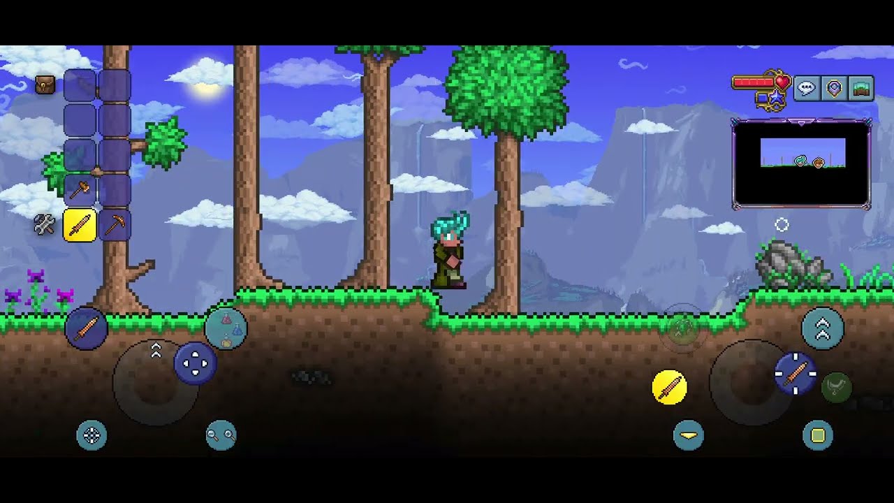 Terraria Mobile || One Year One World || Week 1 Day 1